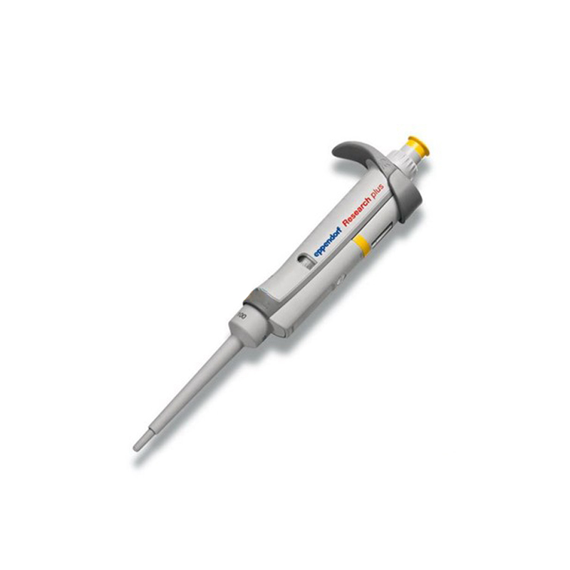 Research plus 單道可調(diào)量程移液器，不含吸頭。灰色控制按鈕